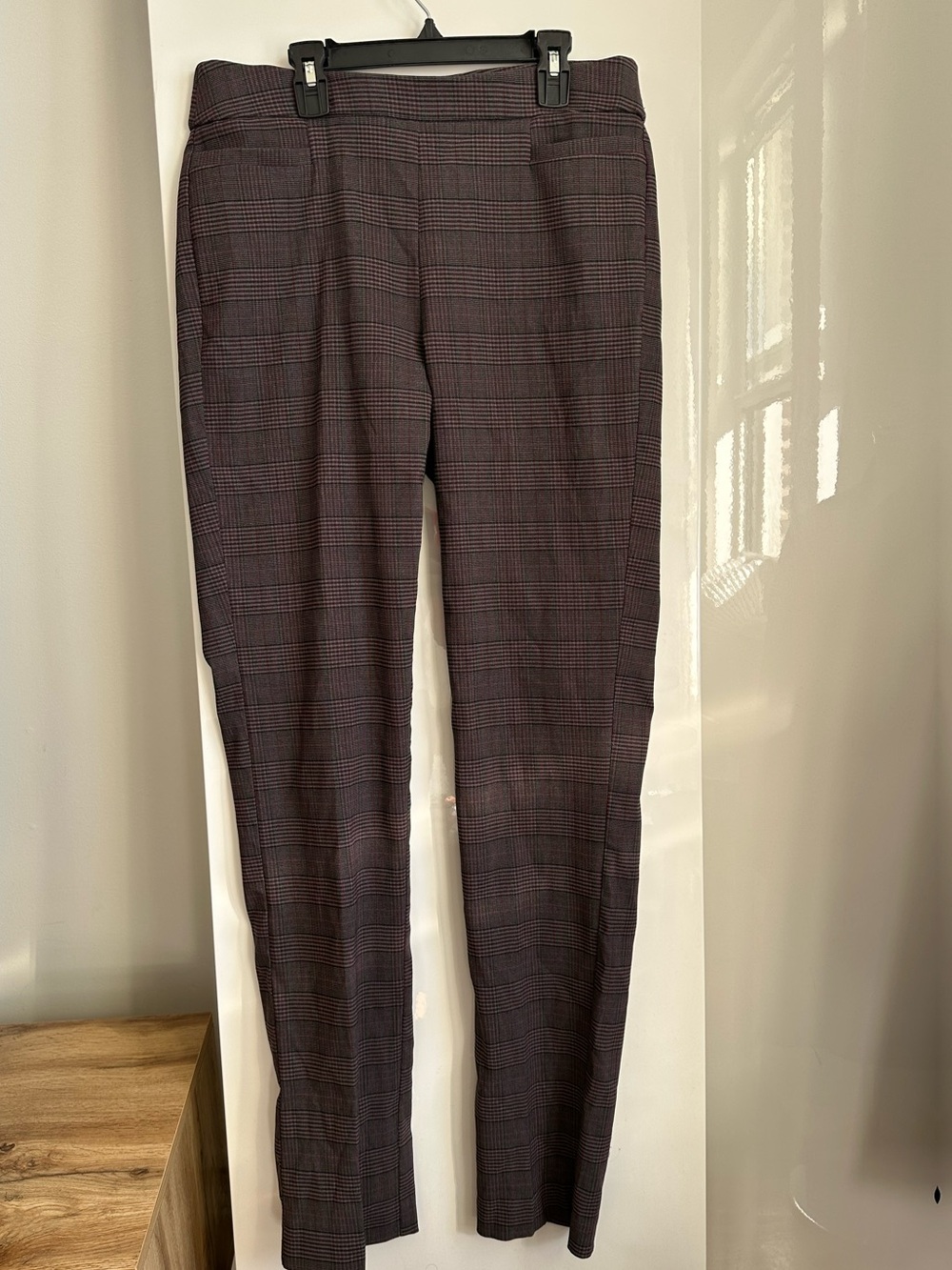 Y2K Corporate Siren Glen Plaid Cigarette Pants Officecore Dark Academia/tall